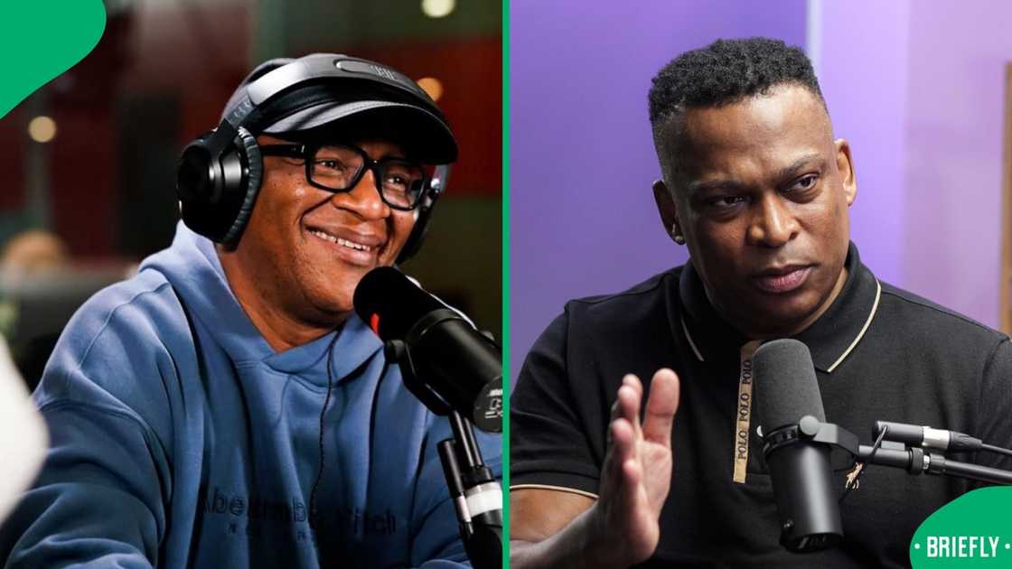 Lebo M went on a rant about Robert Marawa Lebo M went on a rant about Robert Marawa