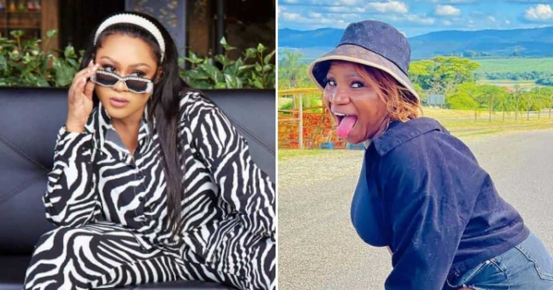 Fans show Makhadzi support Fans show Makhadzi support