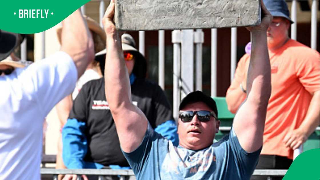 Rayno Nel crowned the World Strongest Man. Rayno Nel crowned the World Strongest Man.
