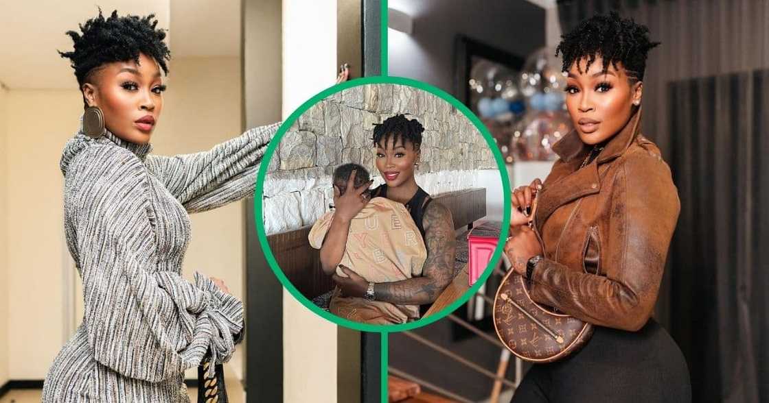 Lamiez is celebrating her son Leano's sixth-month birthday with Mzansi Lamiez is celebrating her son Leano's sixth-month birthday with Mzansi