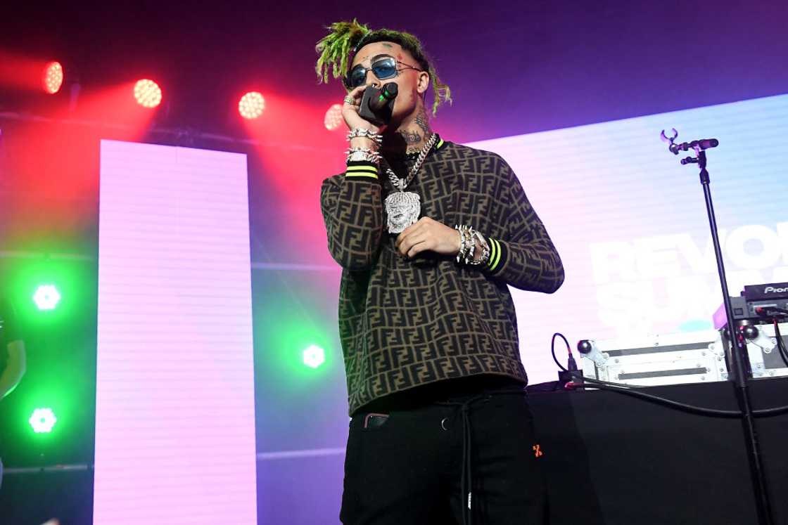 Lil Pump onstage during day 1 of REVOLT Summit x AT&T Summit