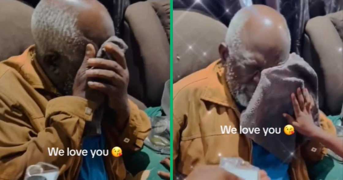 Grandfather, new car, reaction, TikTok video Grandfather, new car, reaction, TikTok video
