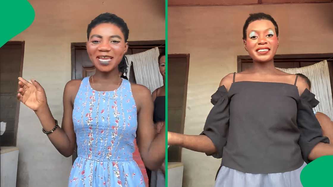 Social media users commented on the makeup done by a content creator Social media users commented on the makeup done by a content creator