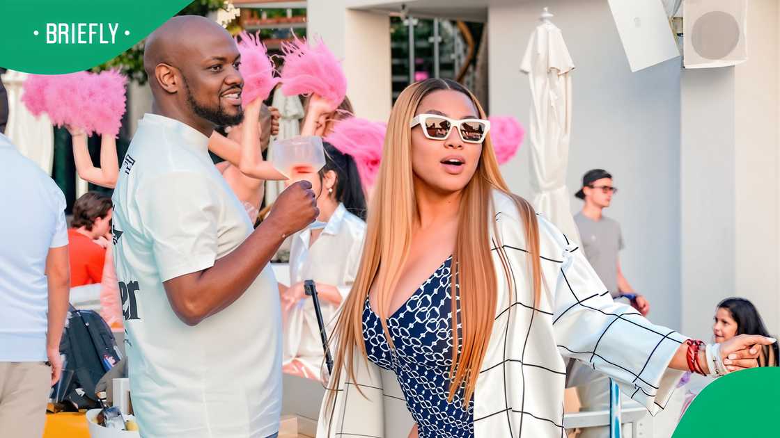 Lerato Kganyago's husband marked his birthday on 25 August