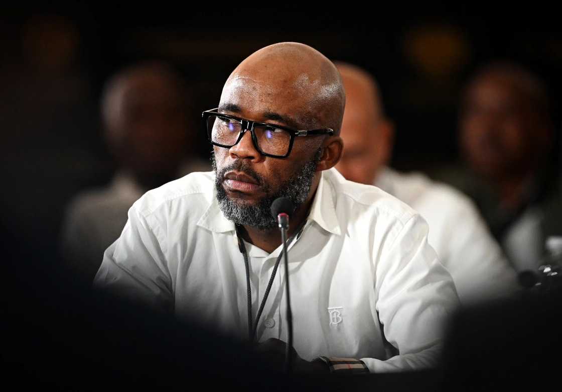 Vusimuzi "Cat" Matlala testified about Brown Mogotsi before the Ad Hoc Committee