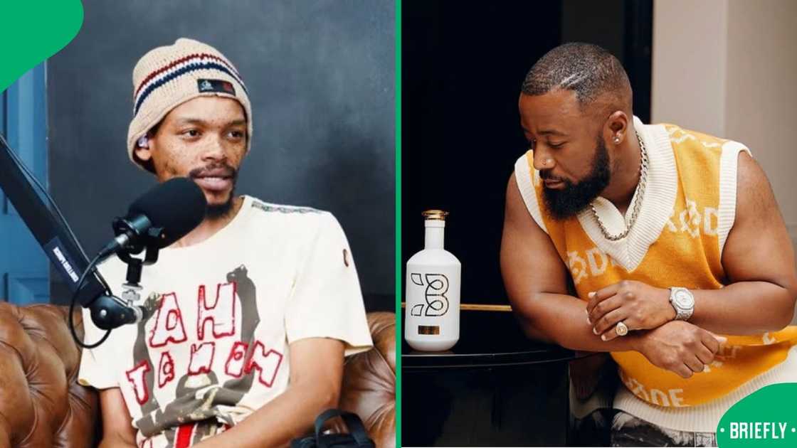 Cassper Nyovest responded to Nota Baloyi claiming to be his boss Cassper Nyovest responded to Nota Baloyi claiming to be his boss