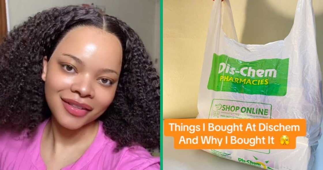 woman shares Dis-chem haul woman shares Dis-chem haul