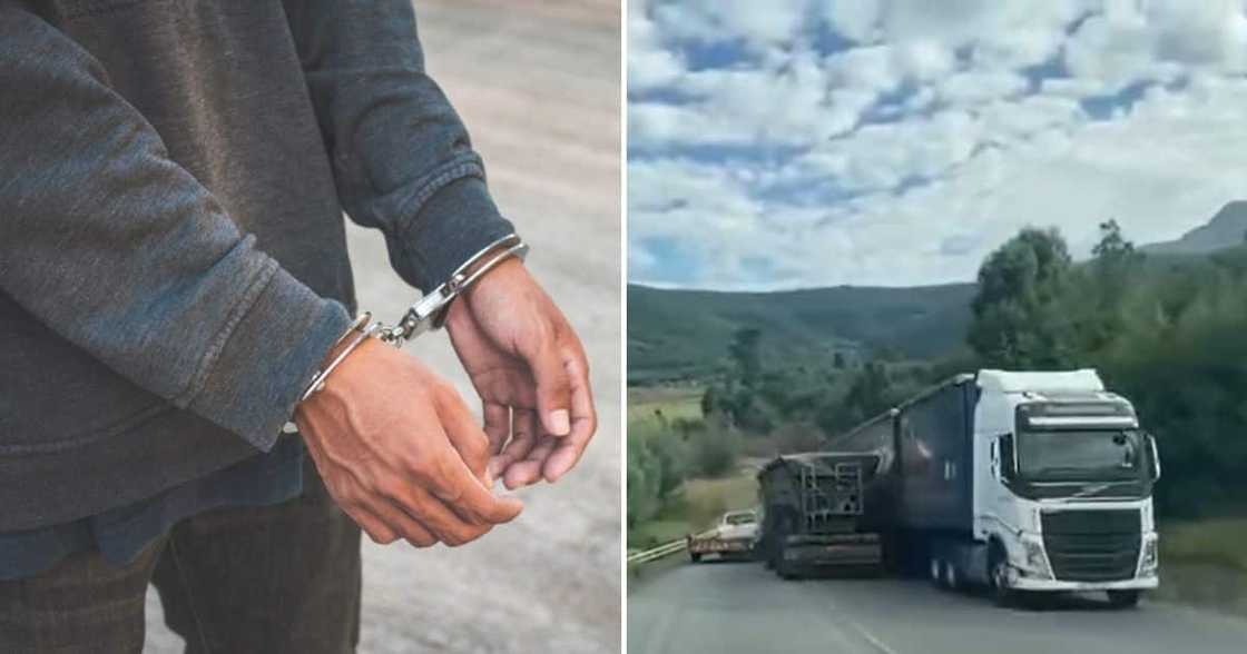 Viral Truck Driver, Arrested, Mpumalanga, KZN Viral Truck Driver, Arrested, Mpumalanga, KZN
