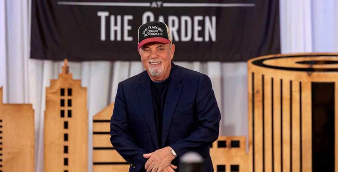 Musician Billy Joel at Madison Square Garden Musician Billy Joel at Madison Square Garden