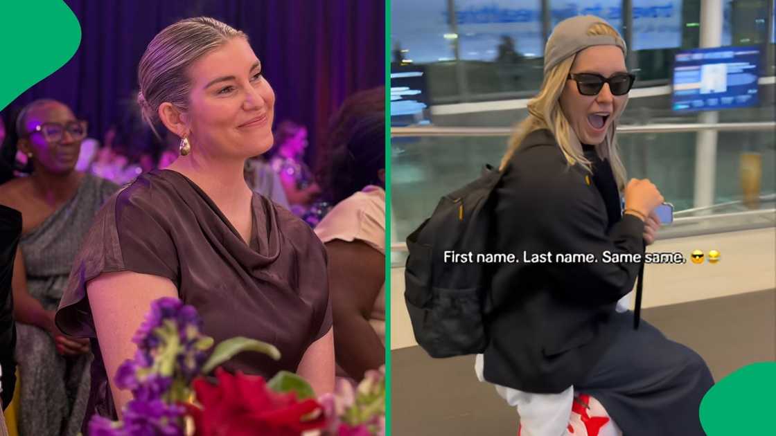The video comes after critics questioned her choice to keep her last name The video comes after critics questioned her choice to keep her last name