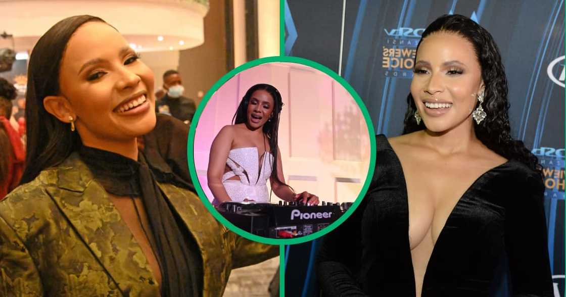 Amapiano DJ Thuli Phongolo was playing in Zimbabwe when she walked out due to poor sound. Amapiano DJ Thuli Phongolo was playing in Zimbabwe when she walked out due to poor sound.