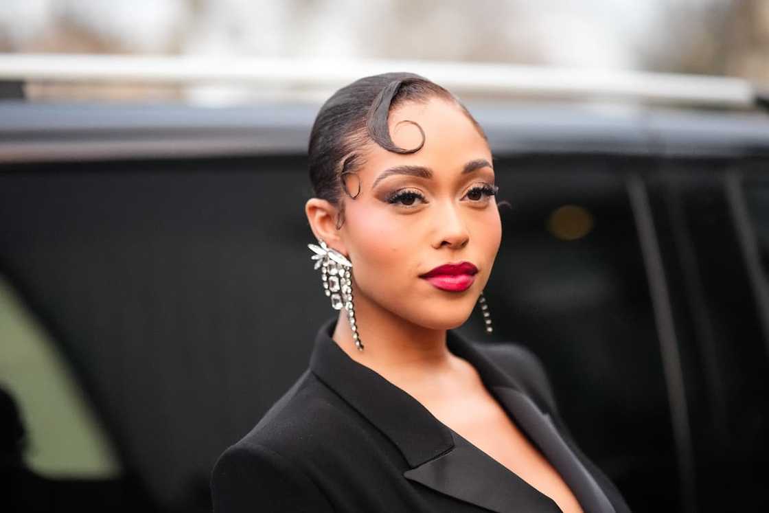 Jordyn Woods at the Paris Fashion Week Jordyn Woods at the Paris Fashion Week