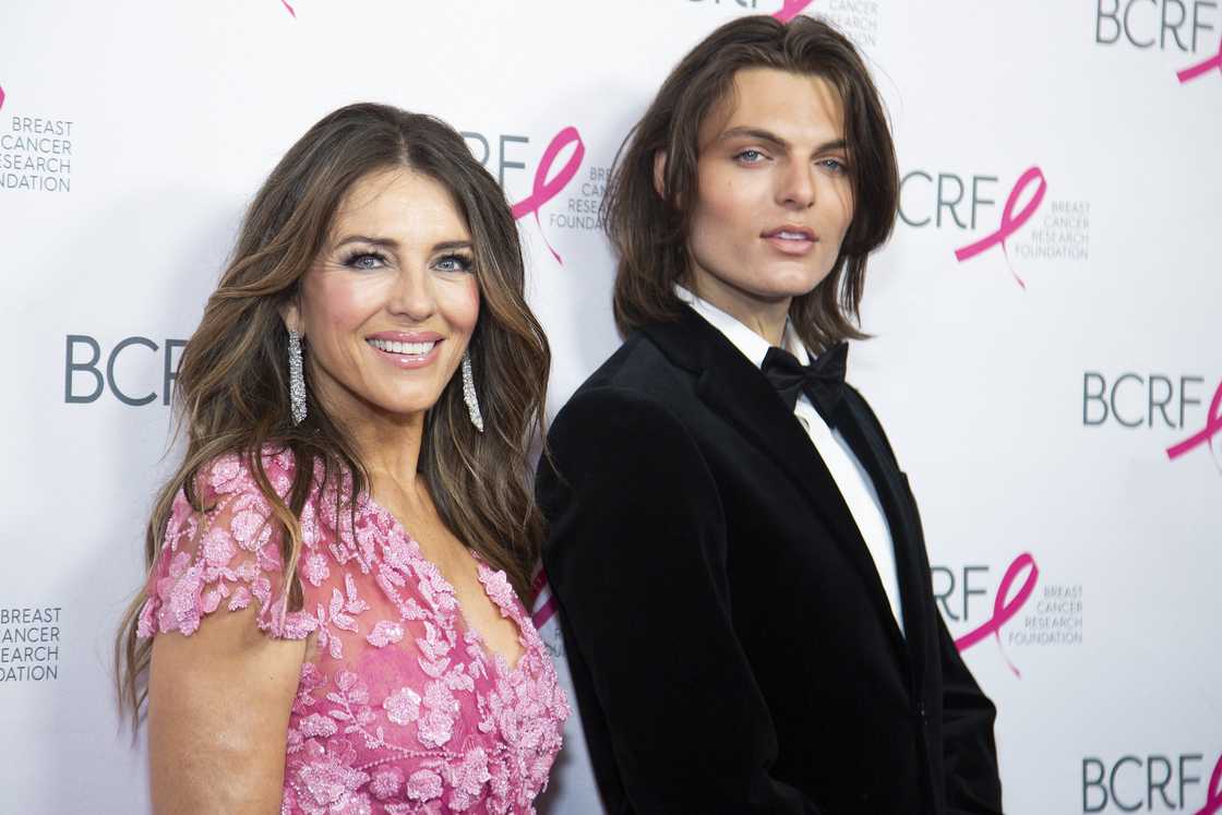 Elizabeth and Damian Hurley attend the Cancer Research Foundation's 'Hot Pink Party' Elizabeth and Damian Hurley attend the Cancer Research Foundation's 'Hot Pink Party'