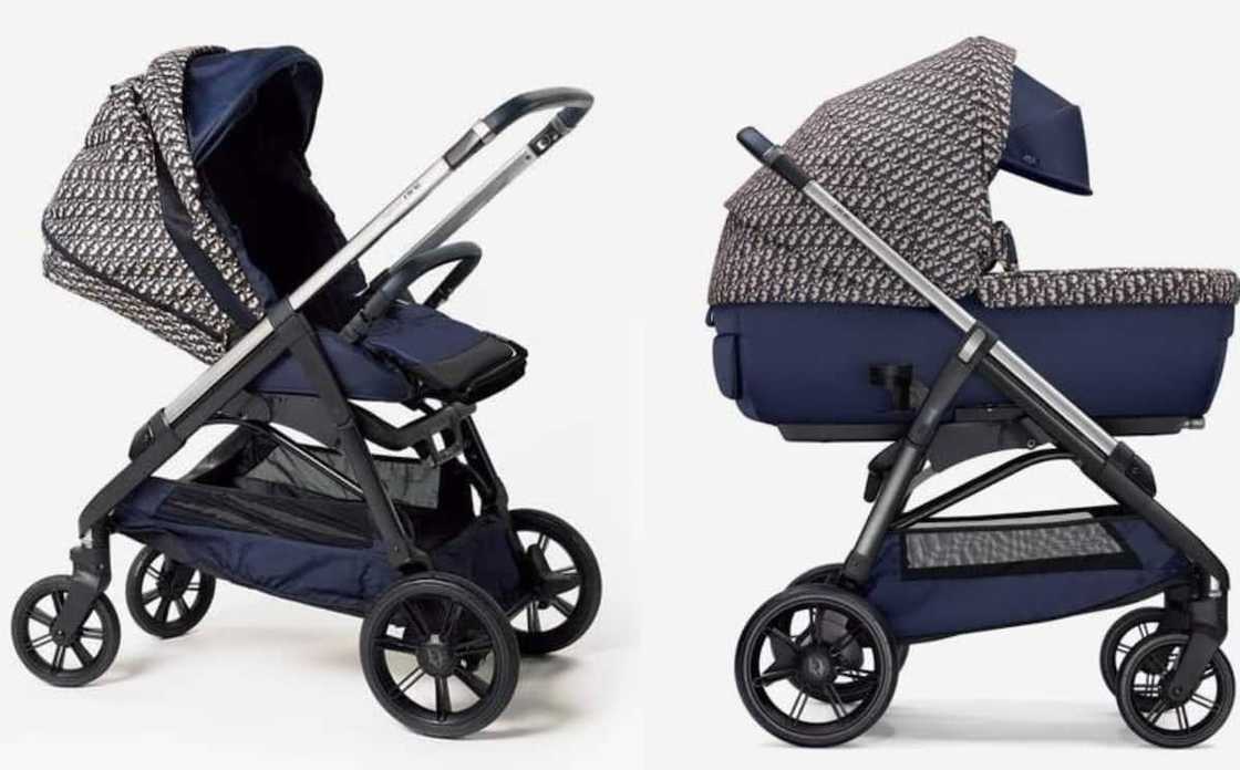 Dior Oblique Print pram