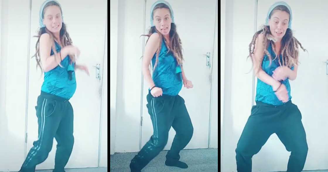 Pregnant Woman, #Onelege challenge, TikTok, dance, fun, social media Pregnant Woman, #Onelege challenge, TikTok, dance, fun, social media