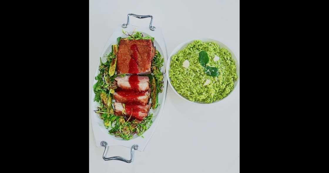 Chef Una Ndou recreates Jamie Oliver's dishes from his latest show on BBC Lifestyle. Chef Una Ndou recreates Jamie Oliver's dishes from his latest show on BBC Lifestyle.