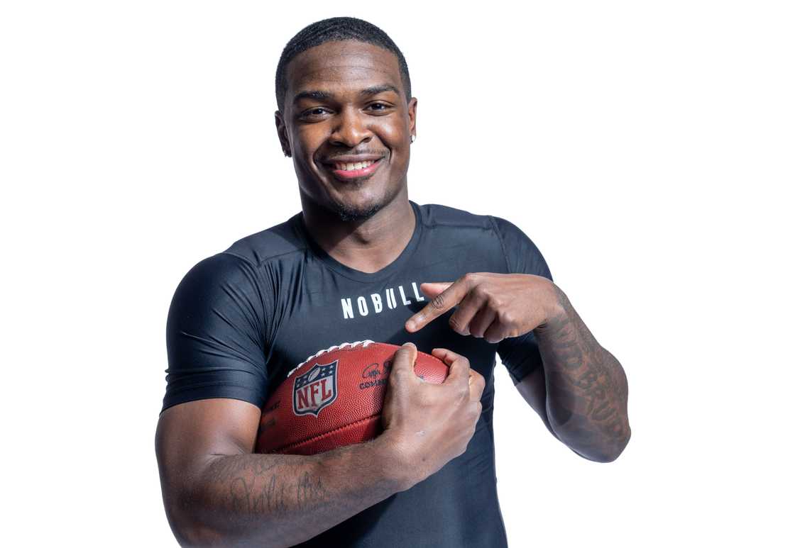 Devon Achane at Lucas Oil Stadium in Indianapolis, Indiana Devon Achane at Lucas Oil Stadium in Indianapolis, Indiana