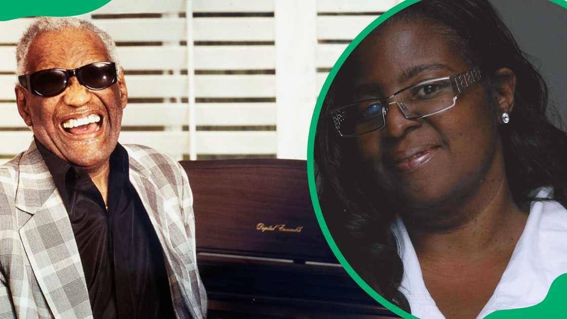 Ray Charles and her daughter Raenee Robinson