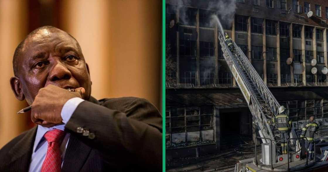 President Cyril Ramaphosa has called for action in the aftermath of the deadly Johannesburg building fire President Cyril Ramaphosa has called for action in the aftermath of the deadly Johannesburg building fire