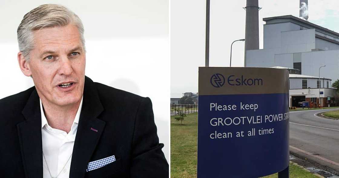 Eskom CEO Andre de Ruyter Eskom CEO Andre de Ruyter