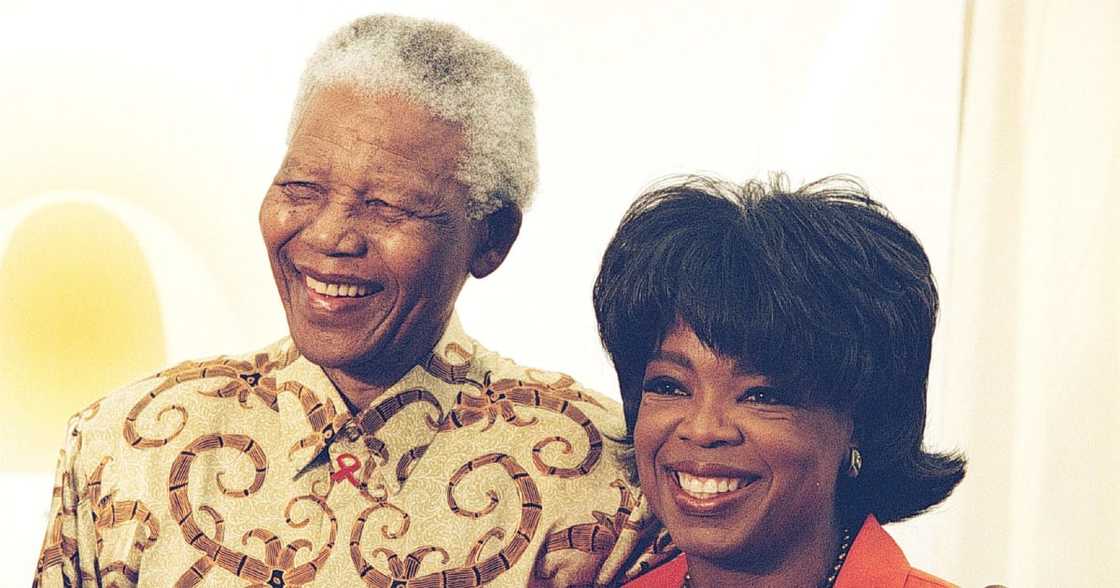 Oprah Winfrey, Nelson Mandela Oprah Winfrey, Nelson Mandela