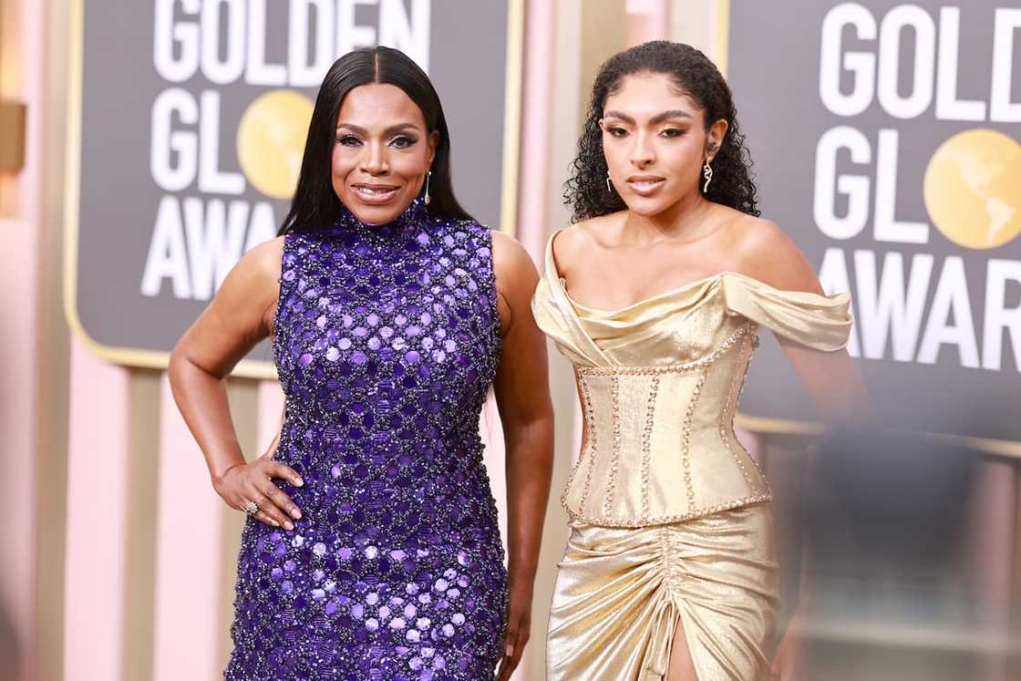 Actress Sheryl Ralph and her daughter Coco attend the 80th Annual Golden Globe Awards at The Beverly Hilton in January 2023