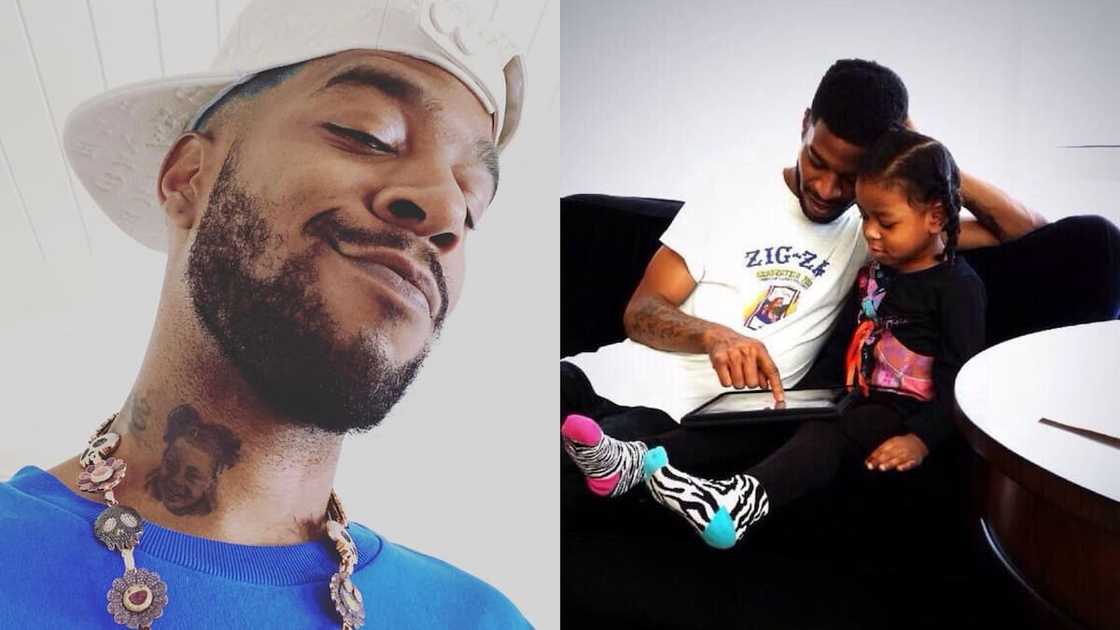 Kid Cudi's daughter Kid Cudi's daughter