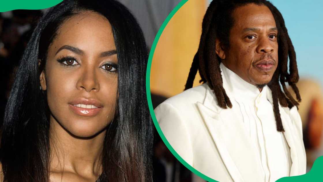 Jay-Z and Aaliyah Jay-Z and Aaliyah
