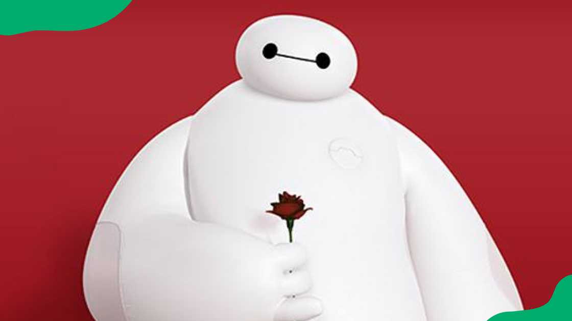 Baymax from Big Hero 6. Baymax from Big Hero 6.