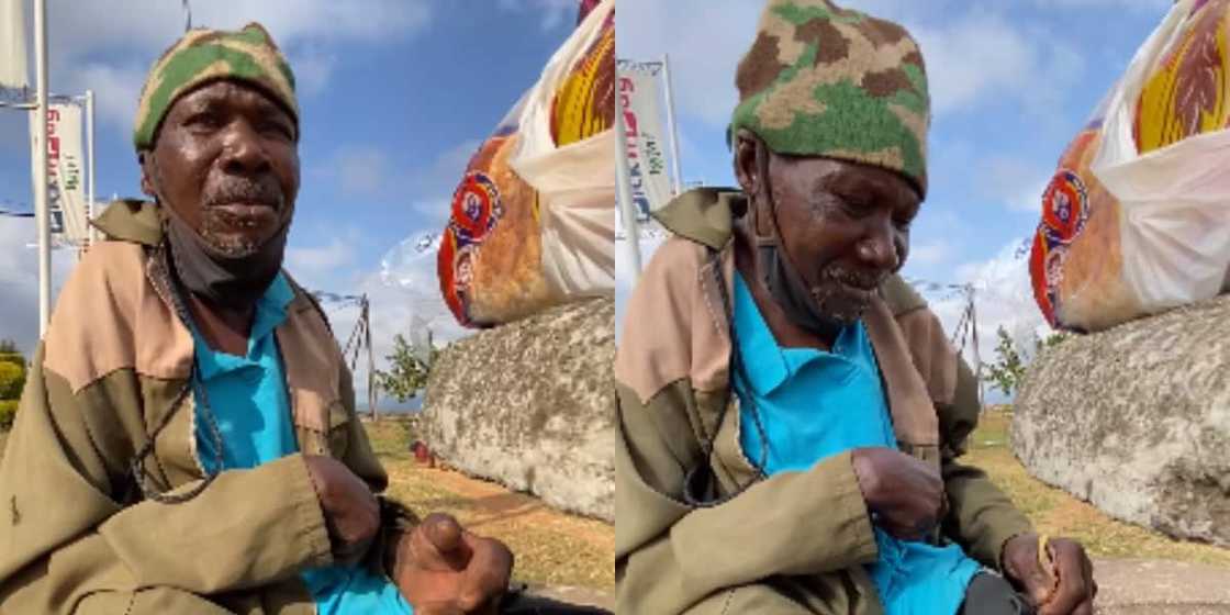 BI Phakathi Melts Hearts After Feeding Hungry Man and Giving Him Cash BI Phakathi Melts Hearts After Feeding Hungry Man and Giving Him Cash