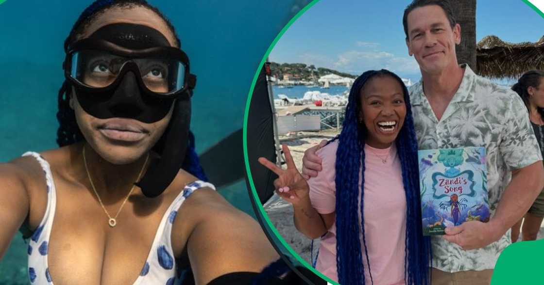 John Cena praises Mzansi mermaid John Cena praises Mzansi mermaid