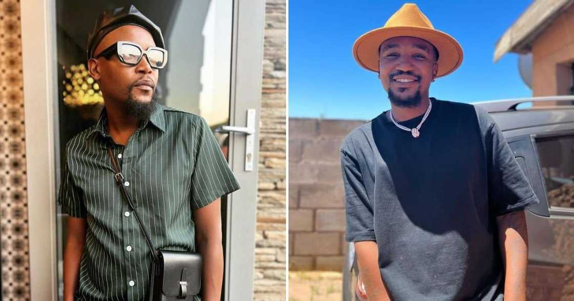 Phelo Bala covered his matching wedding tattoo with Moshe Ndiki.