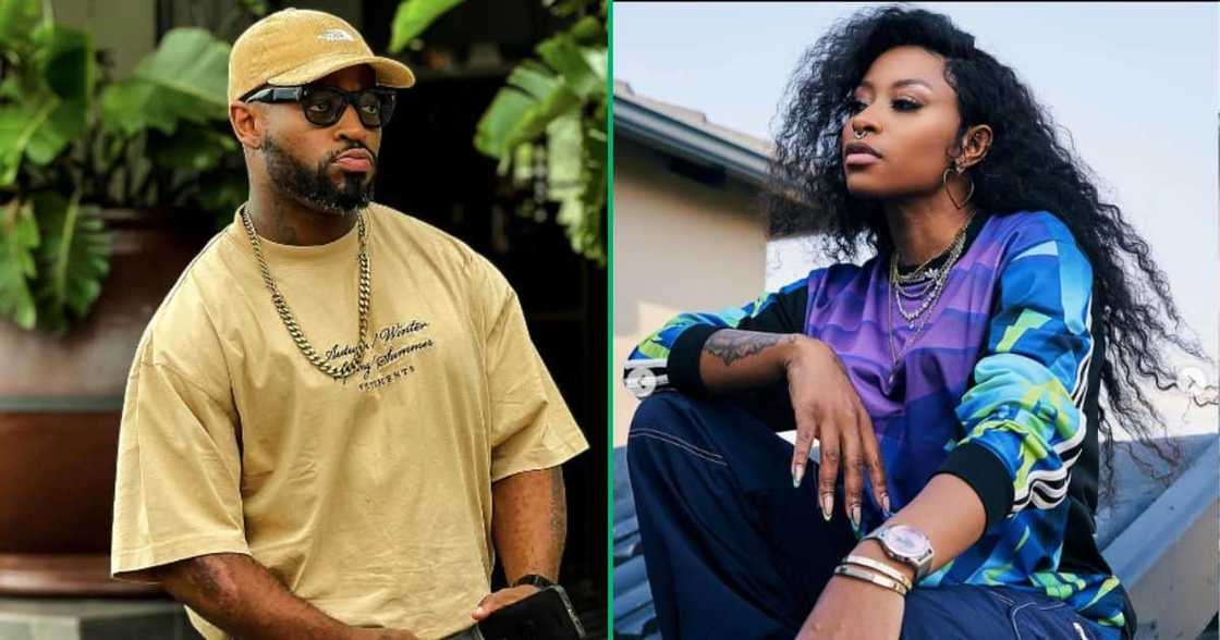 Prince Kaybee reacts to DJ Zinhle's video Prince Kaybee reacts to DJ Zinhle's video