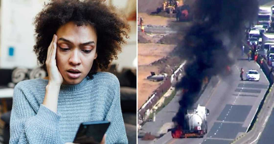 Fuel tanker caught alight in KZN Fuel tanker caught alight in KZN