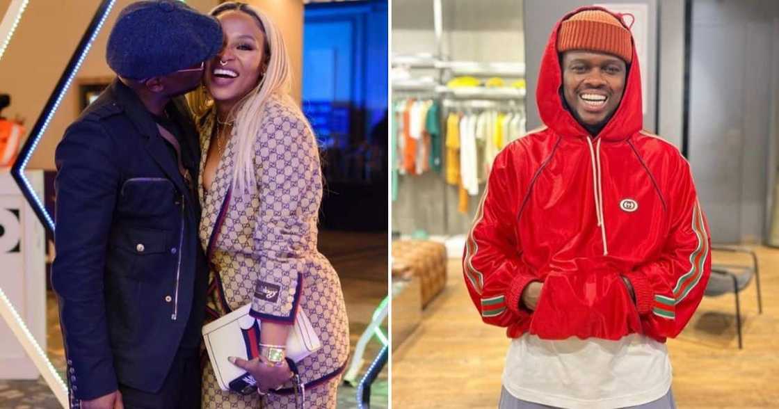 Murdah Bongz and DJ Zinhle Murdah Bongz and DJ Zinhle