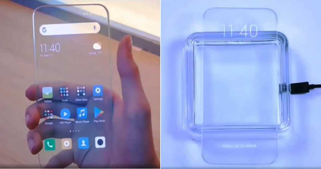 Phone, Transparent, See-through, Translucent, Social media reactions Phone, Transparent, See-through, Translucent, Social media reactions