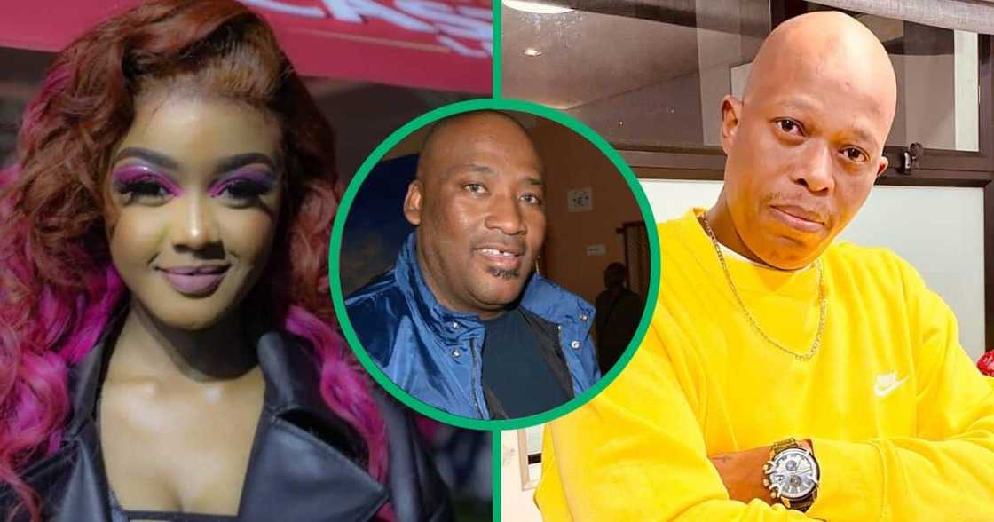 Babes Wodumo, Gayton McKenzie and Mampintsha Babes Wodumo, Gayton McKenzie and Mampintsha