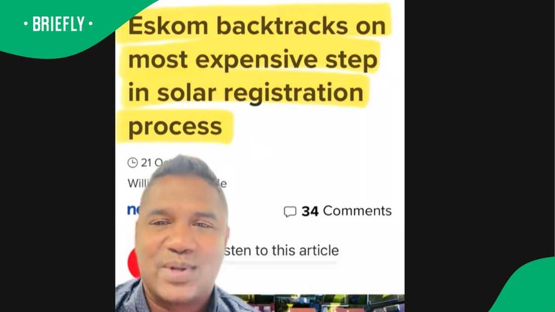 A video went viral on TikTok. A video went viral on TikTok.