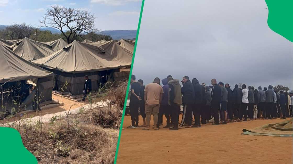 South Africans were in disbelief that the alleged military camp in Mpumalanga was a rehab for ill-disciplined soldiers. South Africans were in disbelief that the alleged military camp in Mpumalanga was a rehab for ill-disciplined soldiers.