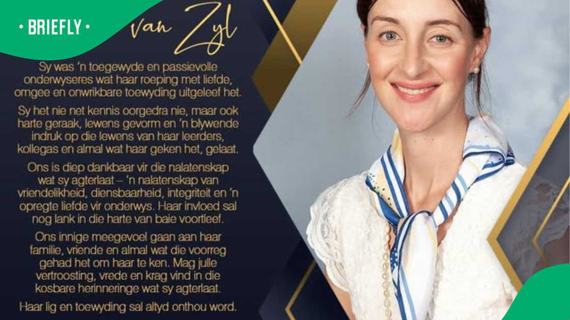 Hoërskool Waterkloof teacher Elzeth van Zyl’s death leaves Pretoria schools mourning Hoërskool Waterkloof teacher Elzeth van Zyl’s death leaves Pretoria schools mourning