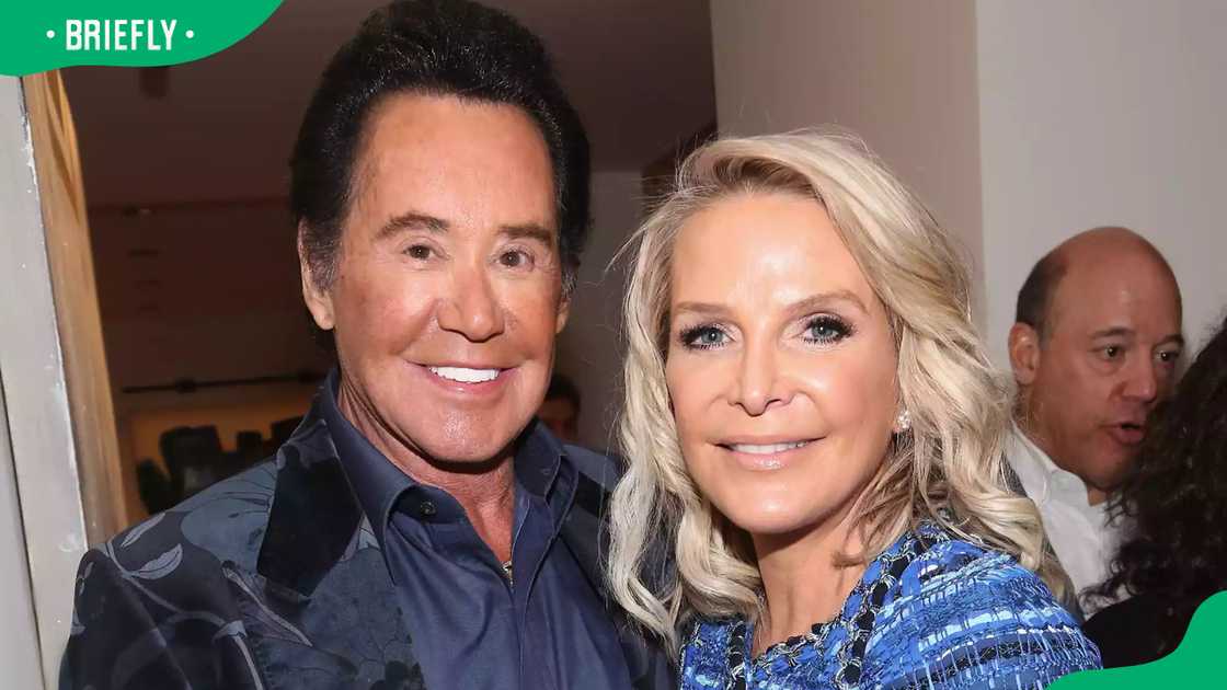 Wayne Newton and Kathleen Newton at Ambassador Grenell Goodbye Bash