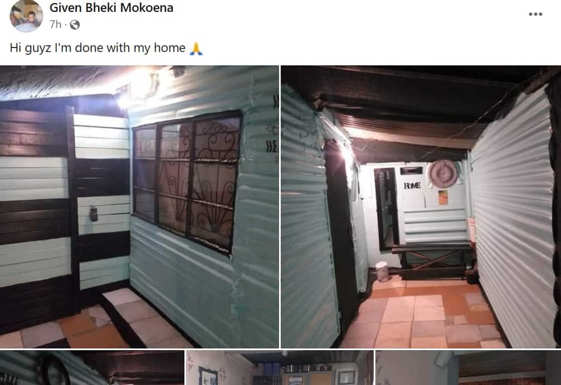 Family man builds home Family man builds home