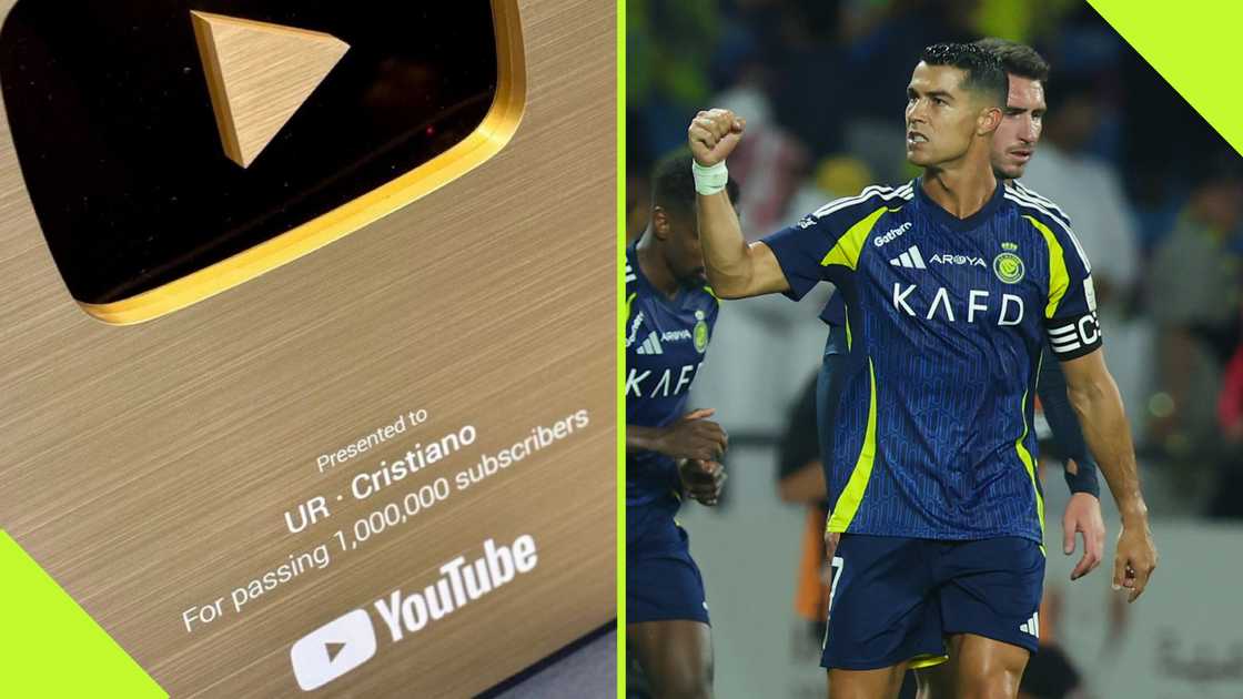 Cristiano Ronaldo bagged the gold creators award from YouTube after he launched his new channel.