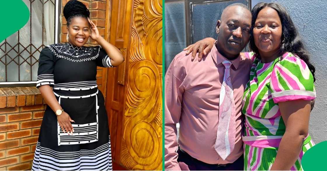 A woman captured her parents showing each other love after 31 years of marriage. A woman captured her parents showing each other love after 31 years of marriage.