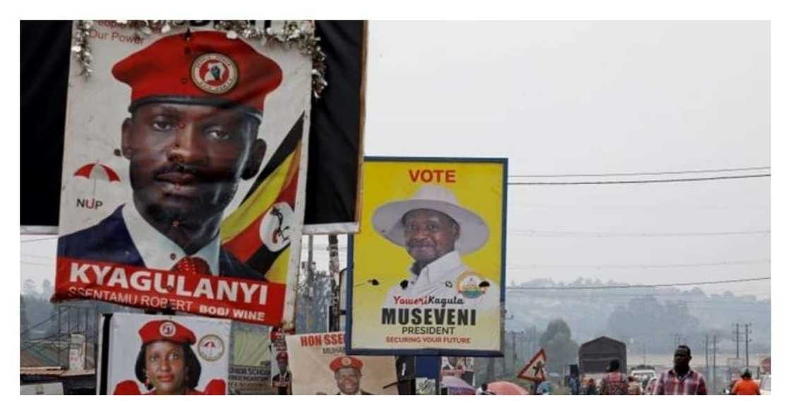 Uganda elections: large voter turnout at opposition strongholds as polling stations revert to manual voting