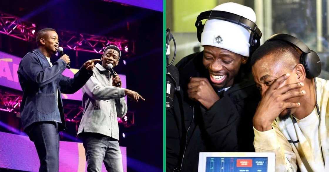 Mpho Popps and Robot Boii teased a new skit called 'Shaya Impama', a parody of 'Shaka iLembe' Mpho Popps and Robot Boii teased a new skit called 'Shaya Impama', a parody of 'Shaka iLembe'