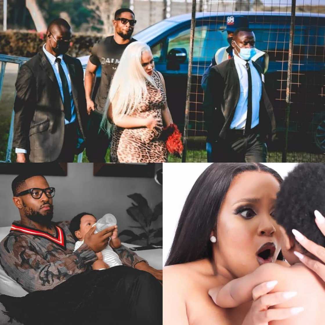 Zola Mhlongo's baby Zola Mhlongo's baby