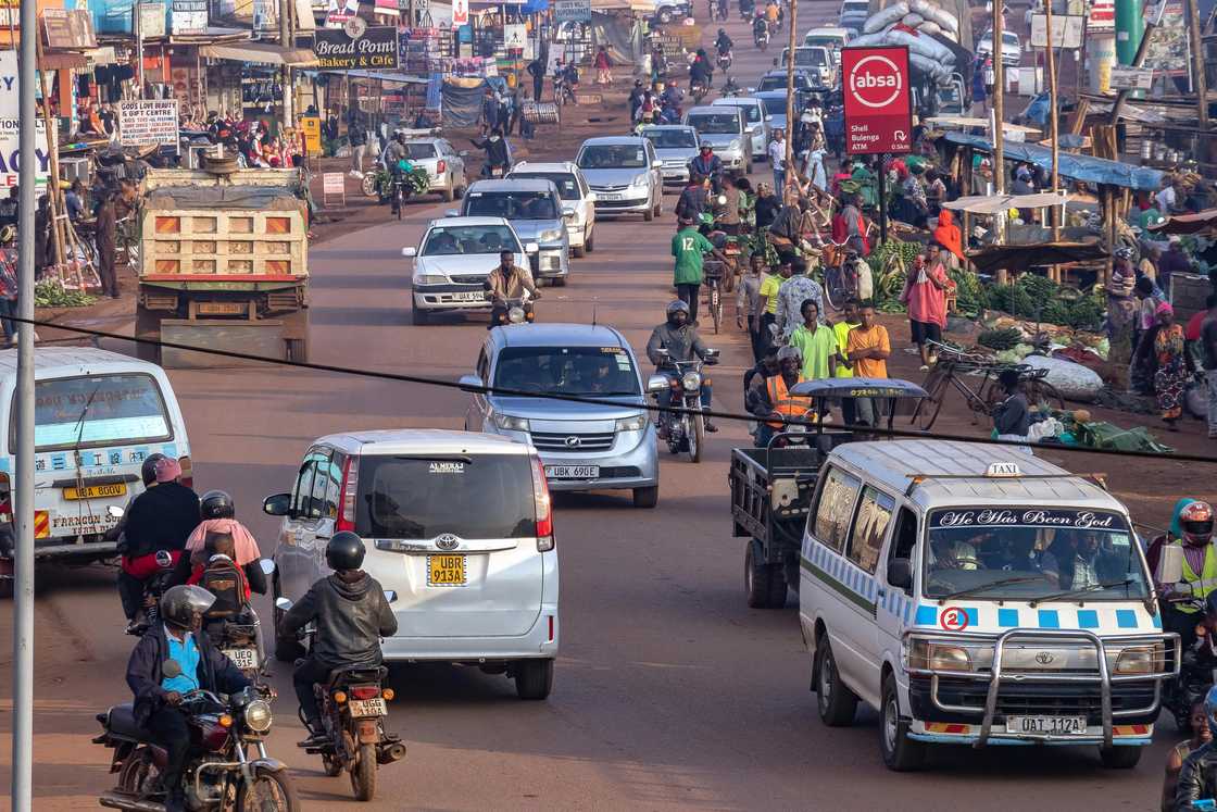 Vehicles in traffic Vehicles in traffic