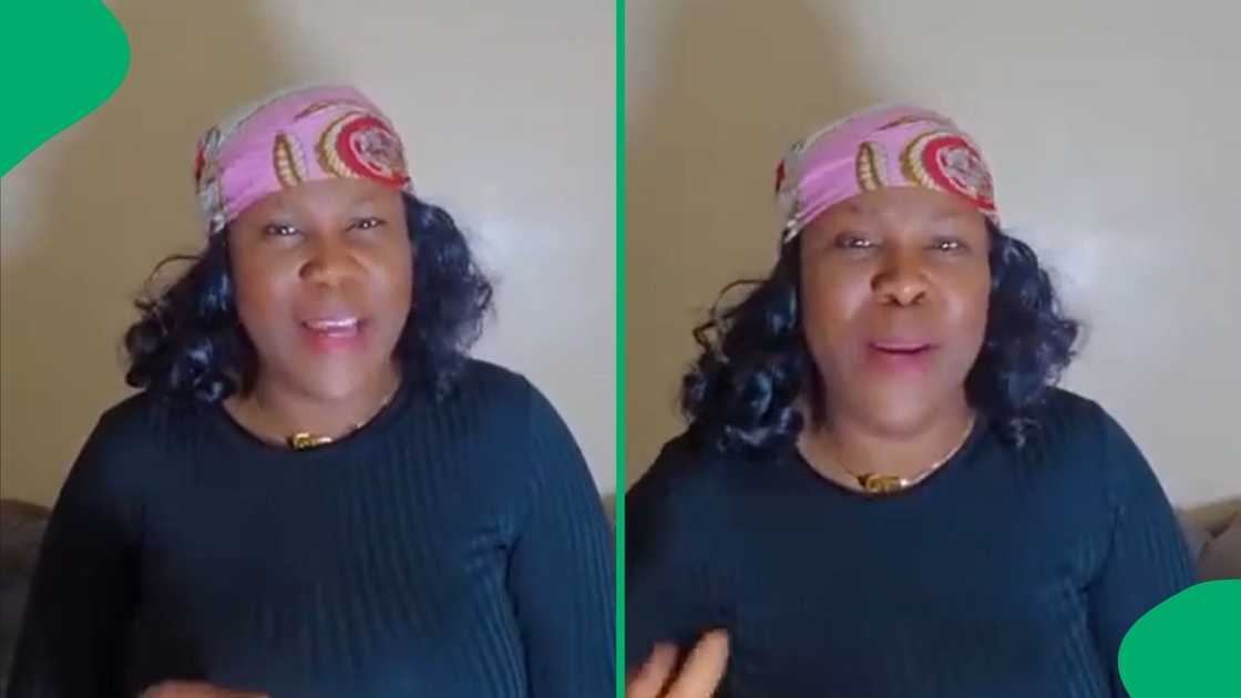 A woman went viral. A woman went viral.