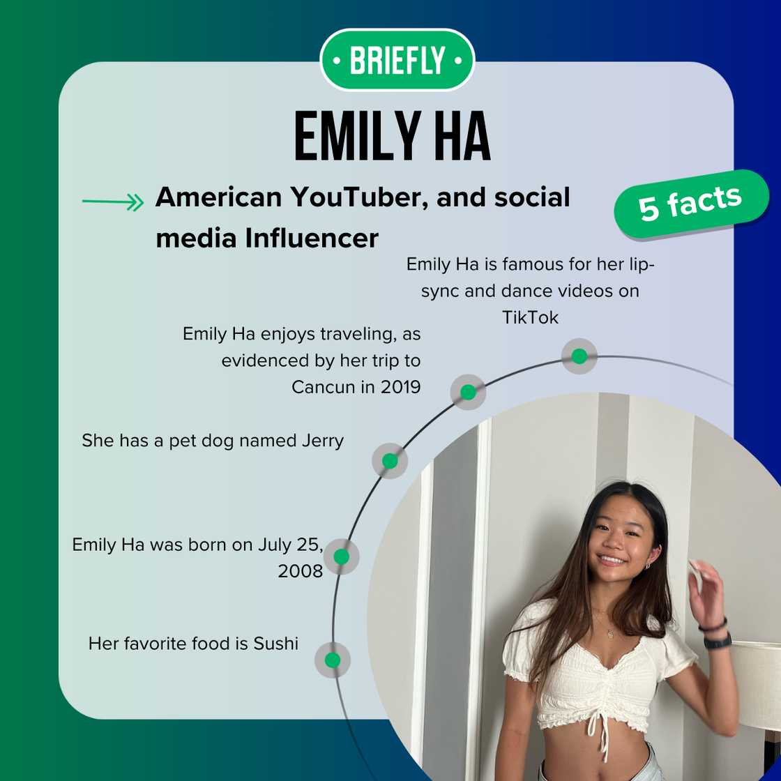 Emily Ha having a good time Emily Ha having a good time